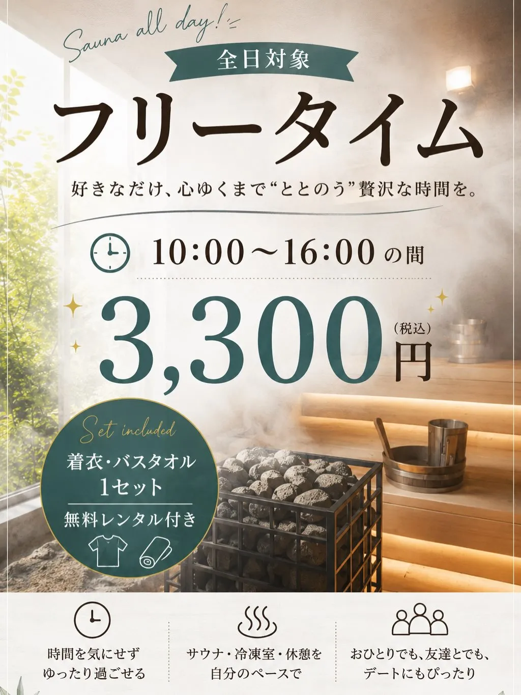 フリータイムプランご紹介!